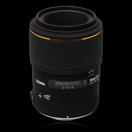 Produktbild Sigma 105mm, f/2.8 EX DG OS HSM, Canon EF (Canon EF, Canon EF-S, Vollformat)