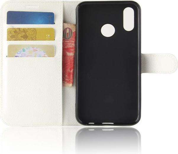 Actual product image MU Classic Litchi Leather Bookcover Series (Huawei Y7 (2019))