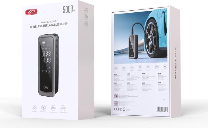 Image du produit xO pompe à roue CZ018 noir universel 5000mAh sans fil