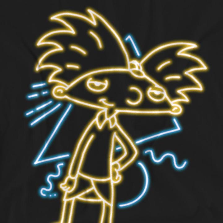 Immagine prodotto Hey Arnold! Maglietta Neon Adulto Unisex (XXL)
