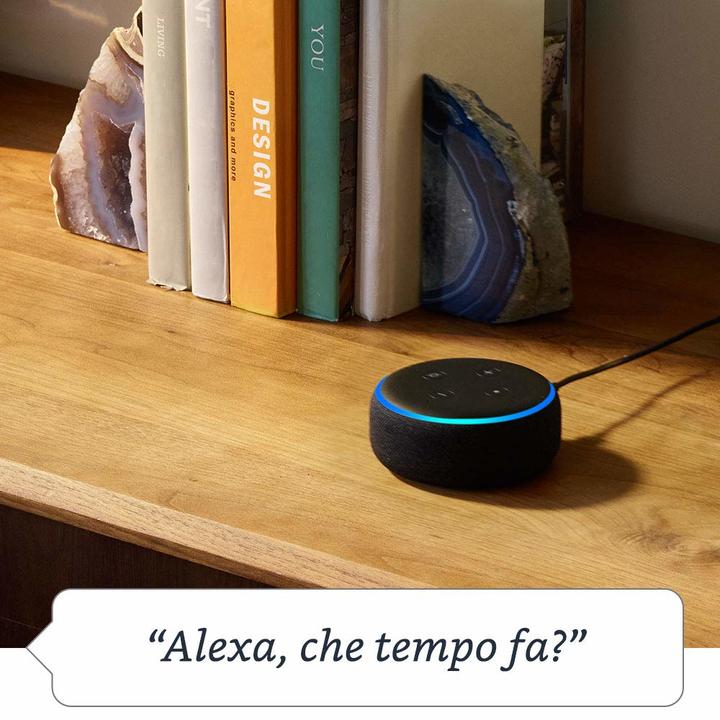 Actual product image Amazon Echo Dot (3rd gene) (Amazon Alexa, IFTTT)