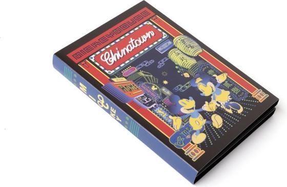 Immagine prodotto Disney Store - China Town Pata Pata Memo (Neon Mickey Minnie) - Quaderno