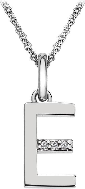 Image du produit Hot Diamonds Collier de diamants lettres E (Argent 925, 40 - 45 cm)