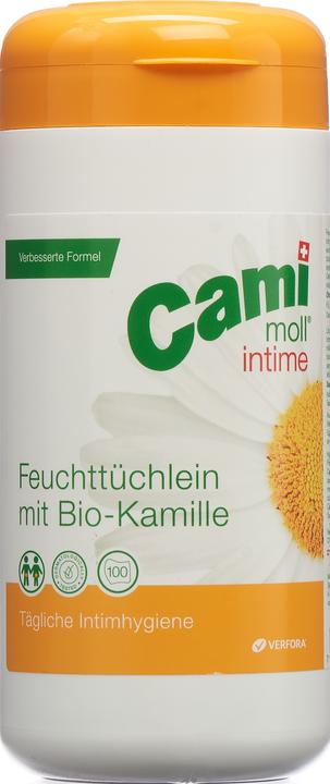 Produktbild Cami-Moll intime Feuchttücher neue Formel (Intimtücher)