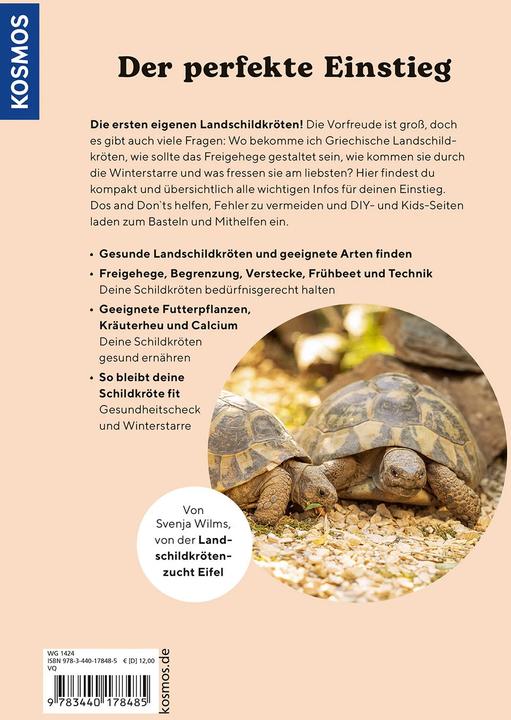 Image du produit Kosmos Landschildkröten (Allemand, Svenja Wilms, 2024)