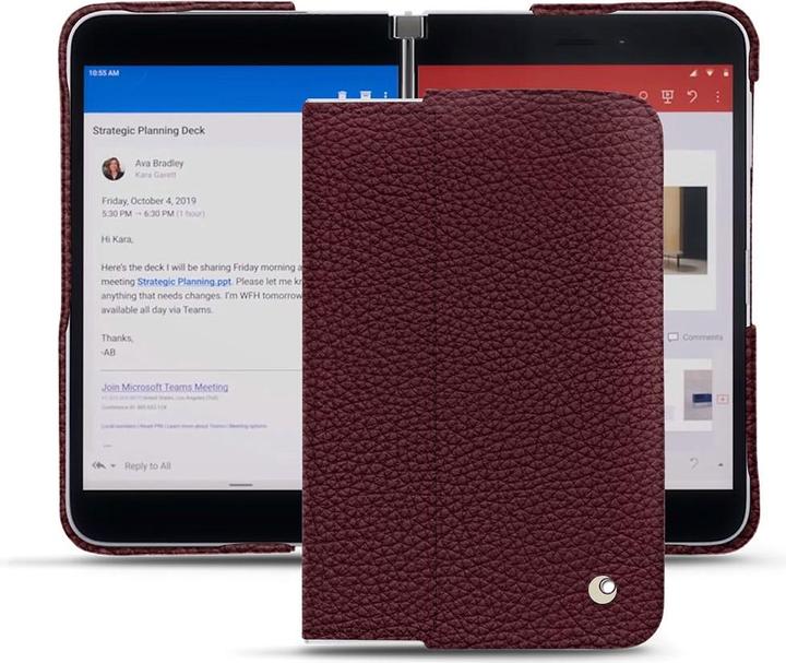 Produktbild Noreve Lederschutzhülle (Microsoft Surface Duo)