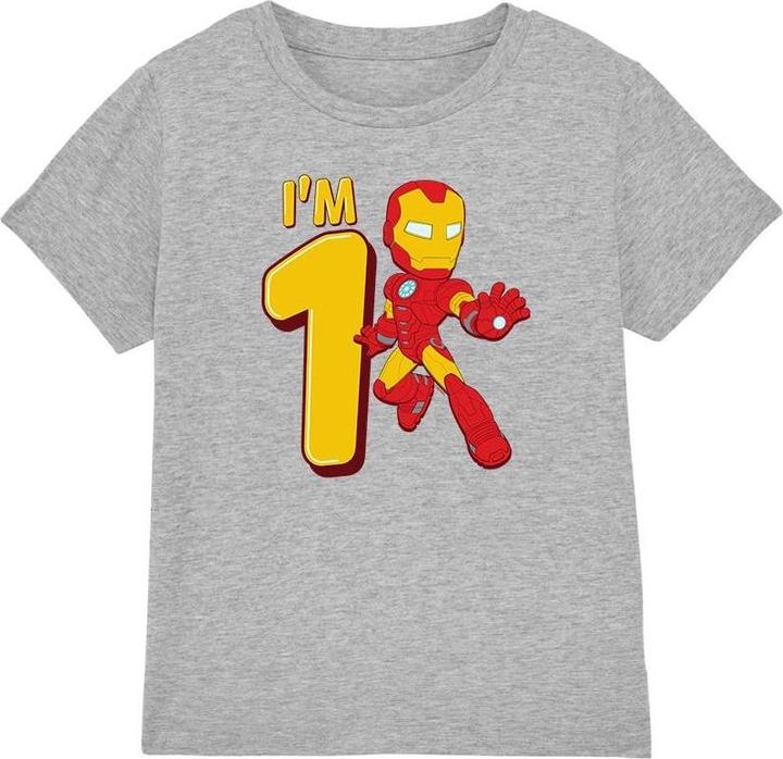 Iron Man TShirt 1. Geburtstag
