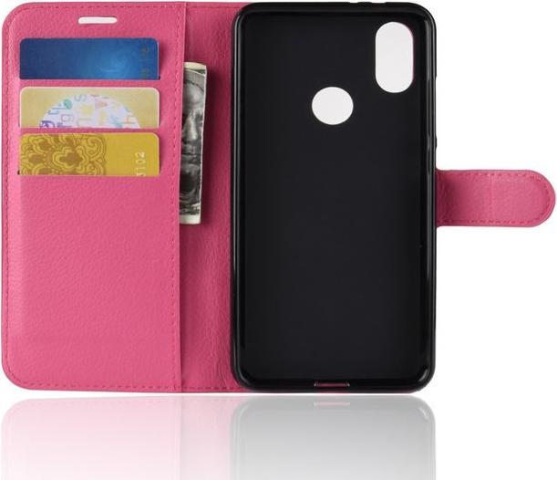 Produktbild MU Classic Litchi Leder Bookcover Series (Xiaomi Mi A2 Lite?)