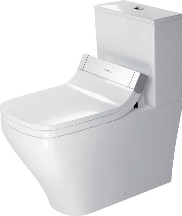 Produktbild Duravit Stand-WC-Kombination DURASTYLE ti. 37x70cm SensoWash Ab Vario weiss WG