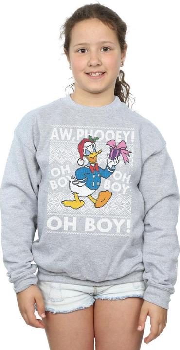 Image du produit Disney - Sweat DONALD DUCK CHRISTMAS FAIR ISLE - Fille (116)