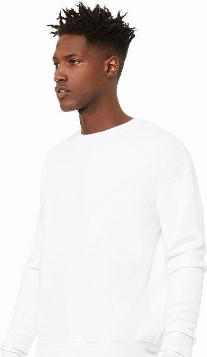 Actual product image Bella Canvas Sweatshirt Overcut Shoulder (XS)