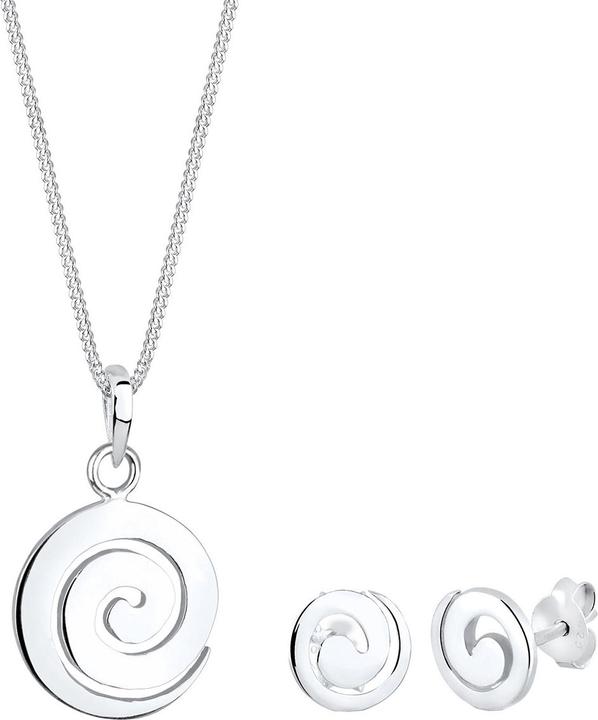 Produktbild Elli Schmuckset Spirale Rund Kreis 925 Sterling Silber (925er Sterling Silber)