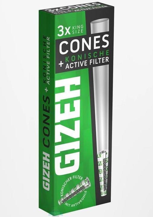 Actual product image Cones KS Conical sleeves Activated carbon filter