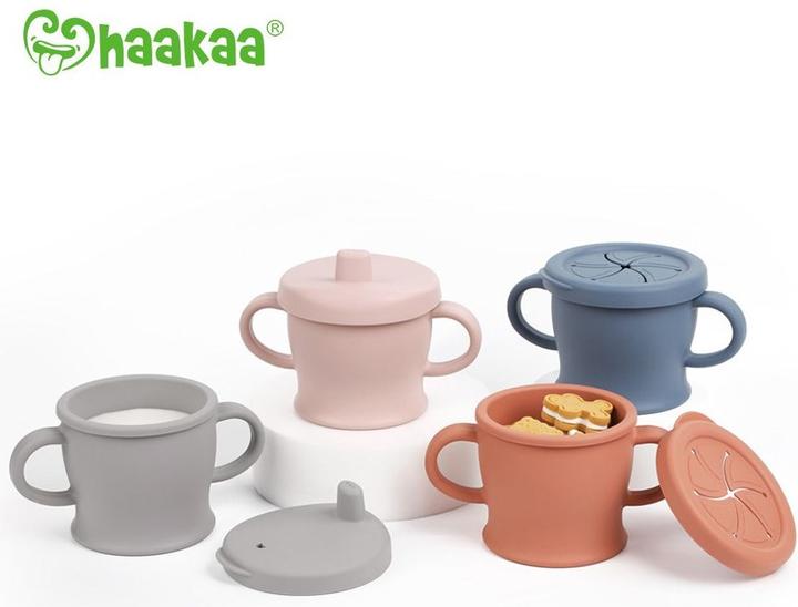 Produktbild Haakaa Trink und Snack Tasse - Rust