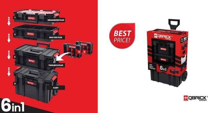 Produktbild Patrol Qbrick Two Cart 6in1 Werkzeugkasten