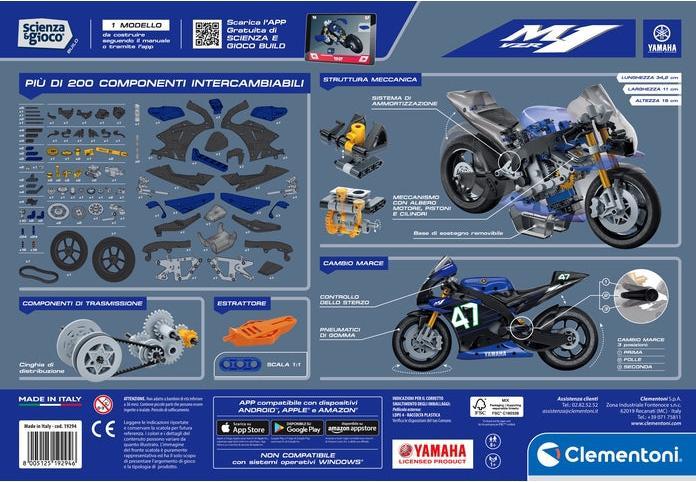 Actual product image Clementoni Yamaha M1