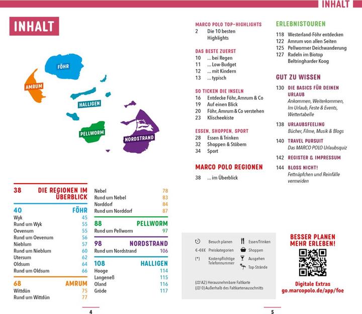 Produktbild Reiseführer Föhr, Amrum, Pellworm, Nordstrand, Halligen (Deutsch, Arnd M. Schuppius, 2023)