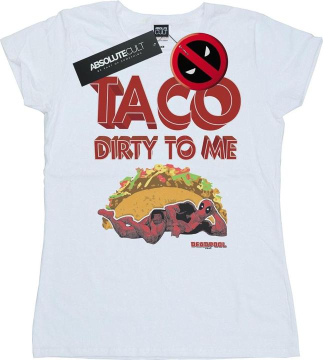 Image du produit - T-shirt DEADPOOL TACO DIRTY TO ME - Femme (L)