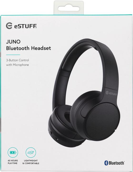 Actual product image eSTUFF JUNO On-Ear Bluetooth Headset (60 h, Wireless)