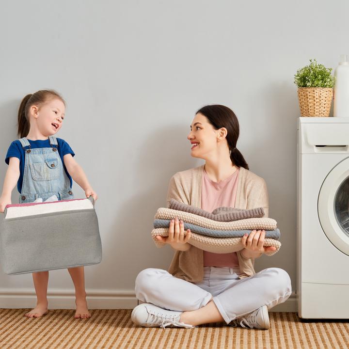 Image du produit Relaxdays Panier de rangement (1 x, 48 x 38 x 30 cm)
