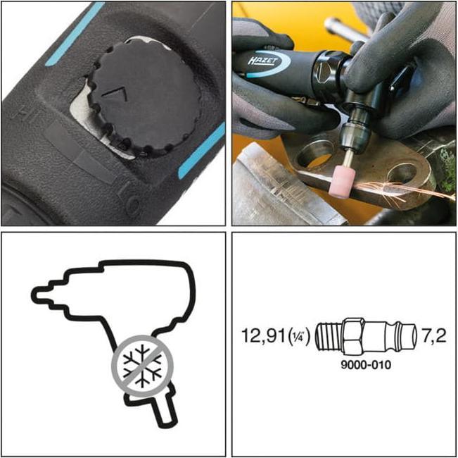 Image du produit HAZET Meuleuse ∙ coudée 9032N-5 (224 W)