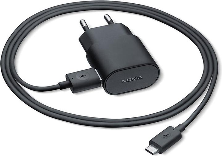 Image du produit Nokia AC-60E Chargeur, microUSB Noir