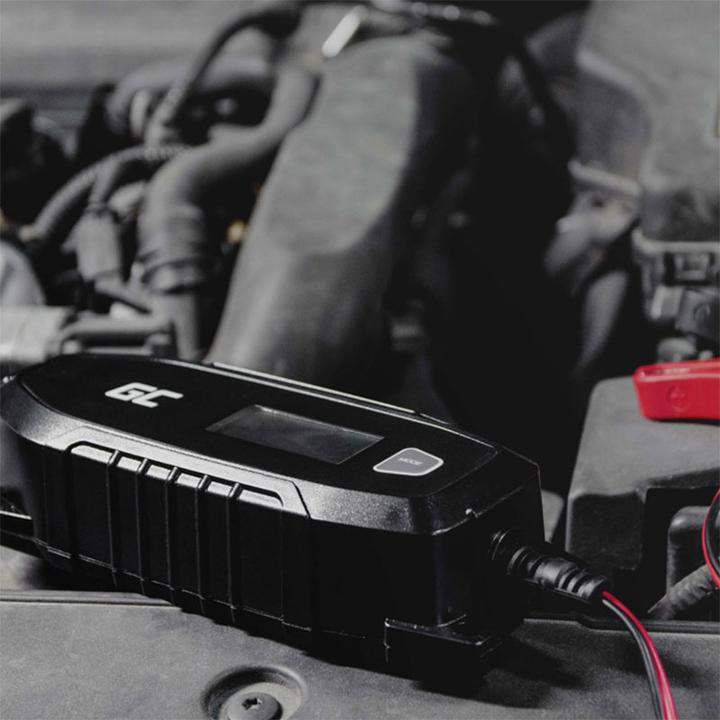 Produktbild GreenCell AGM Gel and Lead Acid Battery Charger - 48W - 6V / 12V (12V, 6V, 4 A)