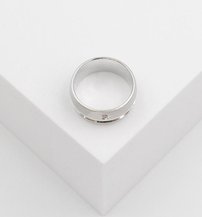 Immagine prodotto Muau Anello del partner (56, 925 Argento)