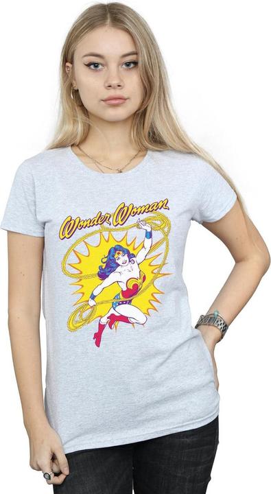 Image du produit - T-shirt WONDER WOMAN LEAP - Femme (XL)