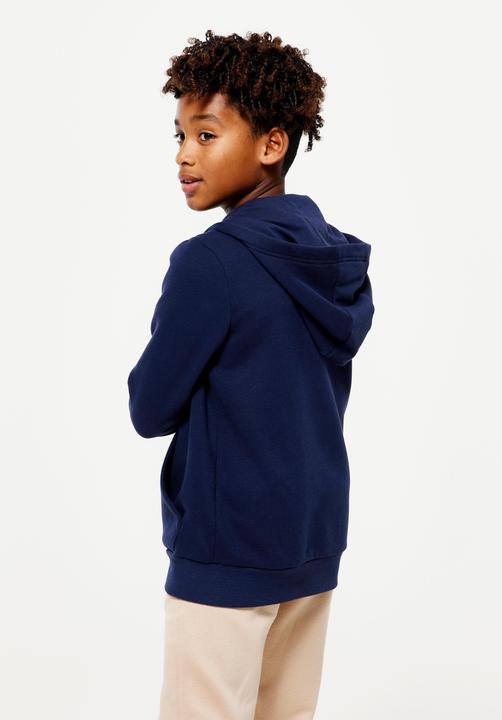 Produktbild Domyos Kapuzenjacke Kinder - marineblau (10, 11, 12)