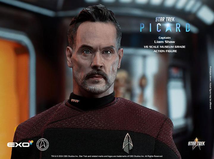 Immagine prodotto Exo-6 Star Trek: figurina Picard 1/6 Capitano Liam Shaw 30 cm