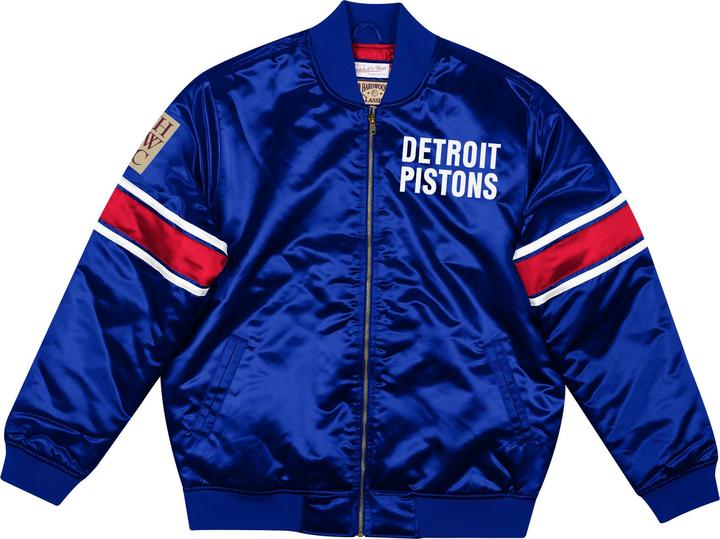 Produktbild Mitchell & Ness Satin-Trainingsjacke Detroit Pistons (L)