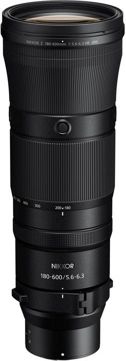 Nikon Nikkor Z 180-600mm f/5.6-6.3 VR (Nikon Z, full size, APS-C / DX)