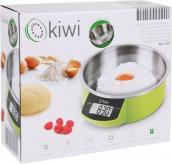 Produktbild Kiwi digitale Küchenwaage 5 kg Edelstahlschale