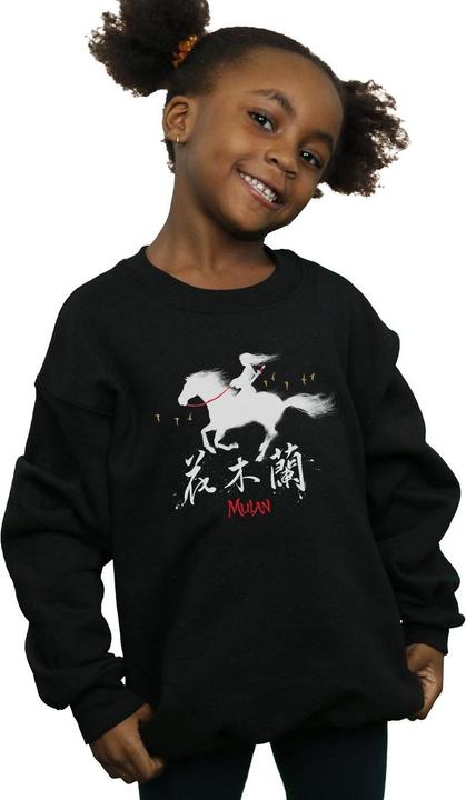 Image du produit Disney - Sweat MULAN MOVIE WIND SILHOUETTE - Fille (140, 146)