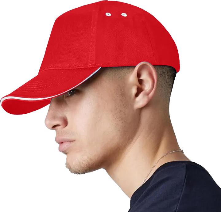 Immagine prodotto Beechfield Cappello Ultimate Sandwich Peak Adulti (Taglia unica)