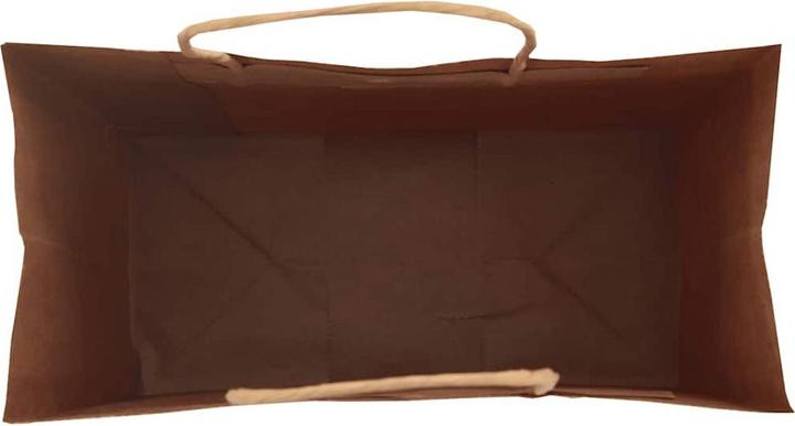 Immagine prodotto VidaXL Sacchetti di carta kraft 50 pezzi con maniglia marrone 22x11x31 cm (Borsa da regalo, 50 x)