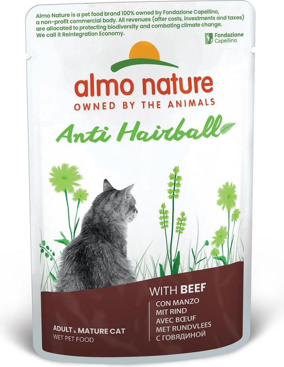 Produktbild Almo Nature PFC Anti-Hairball Rind (Adult, 1 Stk., 70 g)