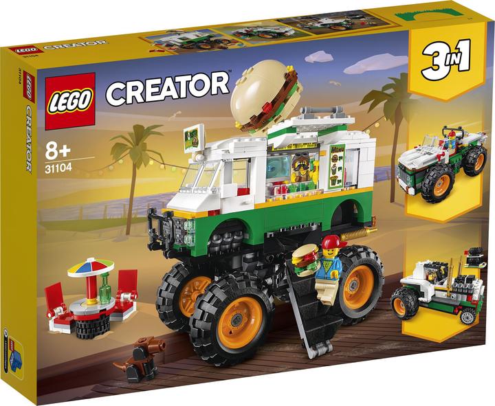 Produktbild LEGO Burger-Monster-Truck (31104, LEGO Creator Expert)