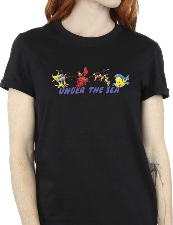 Immagine prodotto Disney The Little Mermaid Under The Sea Maglietta Ampia Donna (M)
