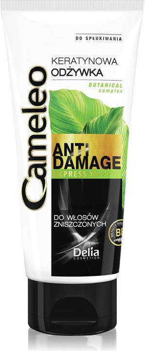 Delia Cosmetics Cameleo - Anti Damage Express express keratin conditioner for damaged hair 200ml (200 ml)