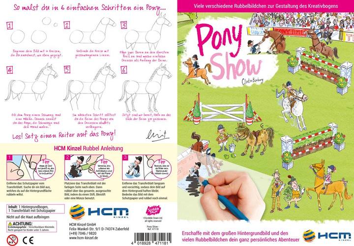 Produktbild Scribble Down - Pony Show (1 x)