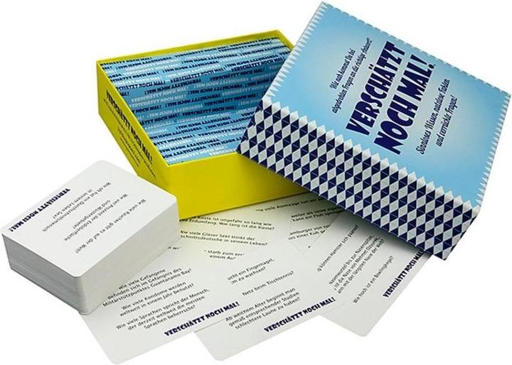 Produktbild Gesprächsstoff: Verschätzt noch mal! (Deutsch)