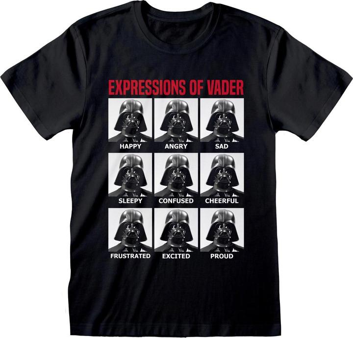 Star Wars Expressions Of Vader Tshirt (M)