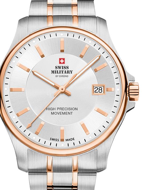 Actual product image Swiss Military quartz (Analogue wristwatch, 39 mm)