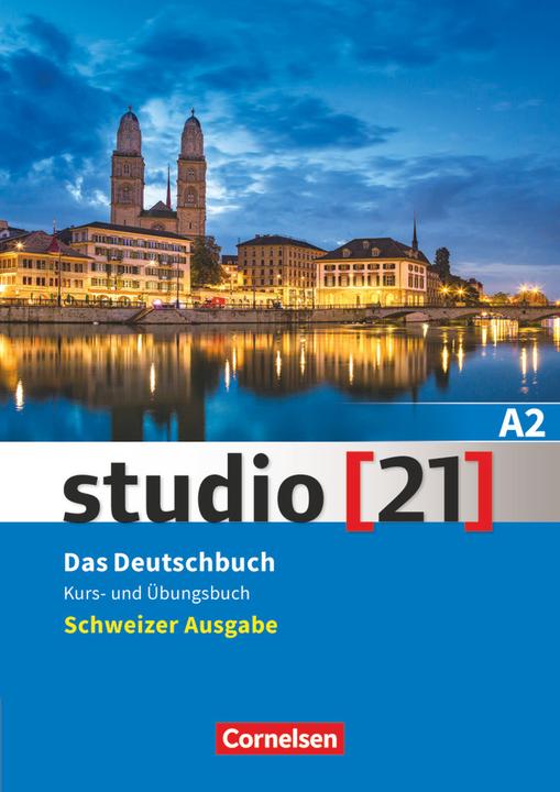 Actual product image studio (21) A2. Schweizer Ausgabe. Kurs- und Übungsbuch mit Lösungen (German, Hermann Funk, Christina Kuhn, Oliver Bayerlein, Britta Winegrower-Kiontke, Silke Demme, Carla Christiany, 2017)