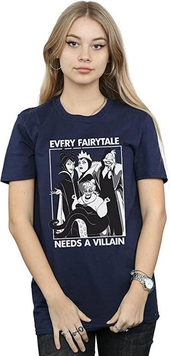 Image du produit Disney T-shirt en coton Femme/Ladies Every Fairy Tale Needs A Villain (Chaque conte de fées a besoin d'un (XXL)