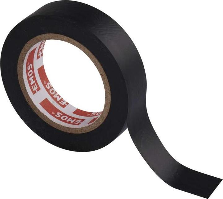 Actual product image Emos Insulating tape PVC 15mm/10m black, 10 pcs. (15 mm)