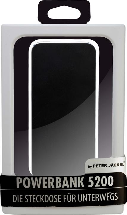 Produktbild Peter Jäckel Powerbank ELEGANCE 5200mAh Li-Ion (5200 mAh)