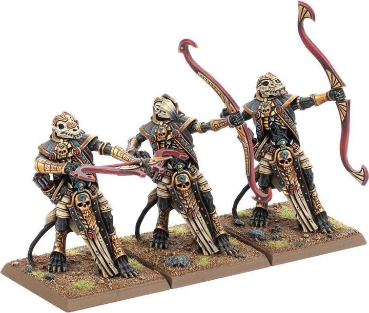 Games Workshop Warhammer ToW - Tomb Kings of Khemri Ushabti avec Grands Arcs (Metal)